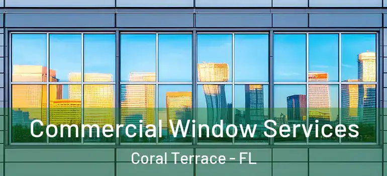  Commercial Window Services Coral Terrace - FL