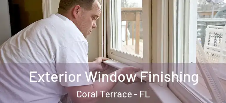  Exterior Window Finishing Coral Terrace - FL