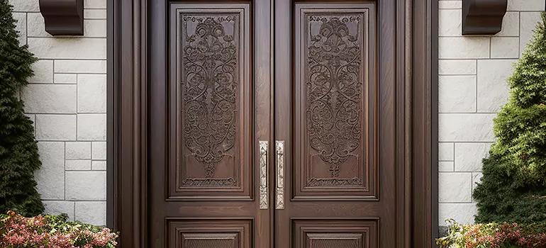 Double Front Doors in Coral Terrace, FL