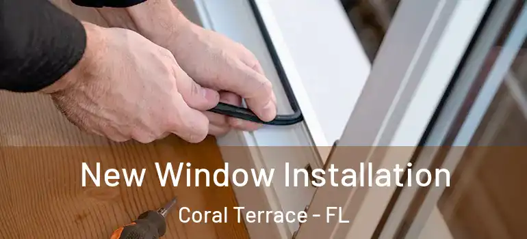  New Window Installation Coral Terrace - FL