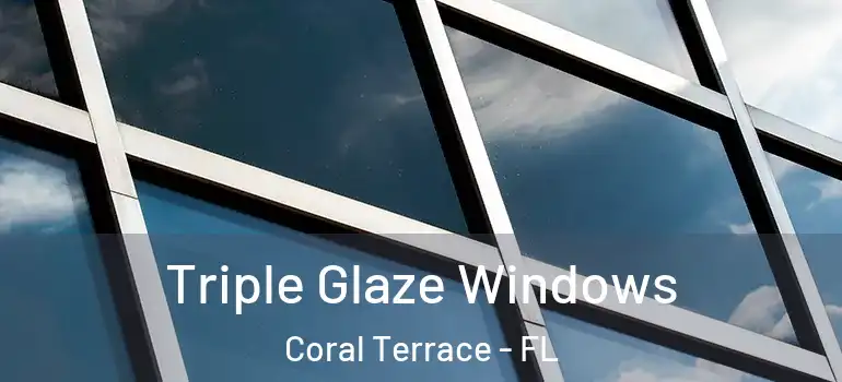  Triple Glaze Windows Coral Terrace - FL